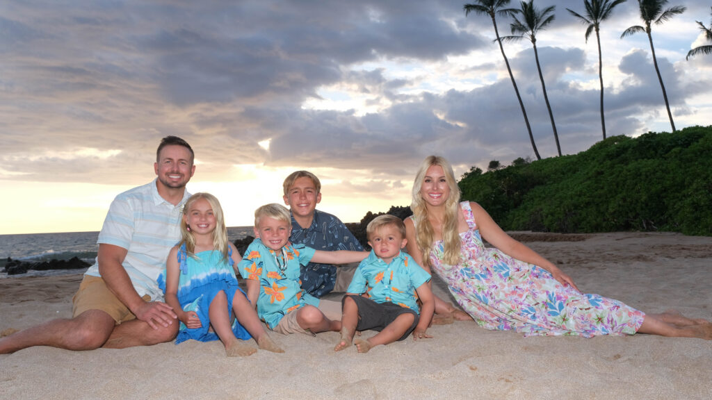 Family photography on Maui